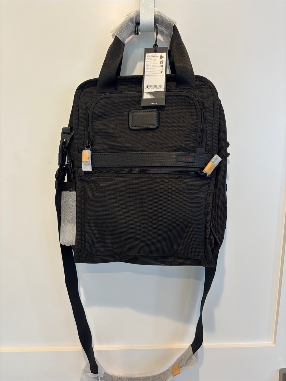 Tumi Black Medium Travel Tote